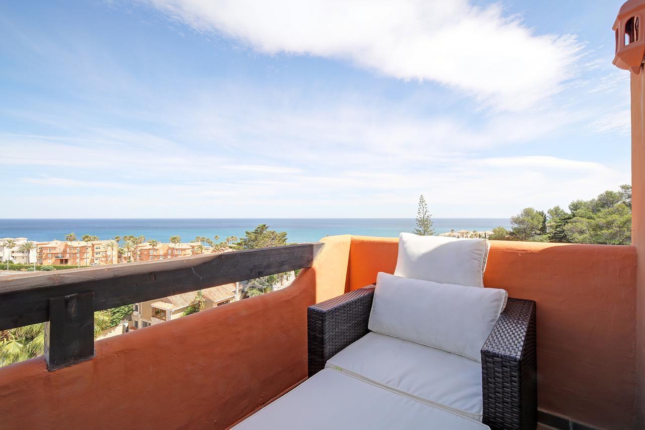 Ferienwohnung Jardines De Nueva Galera Cozy Penthouse Estepona Exterior foto