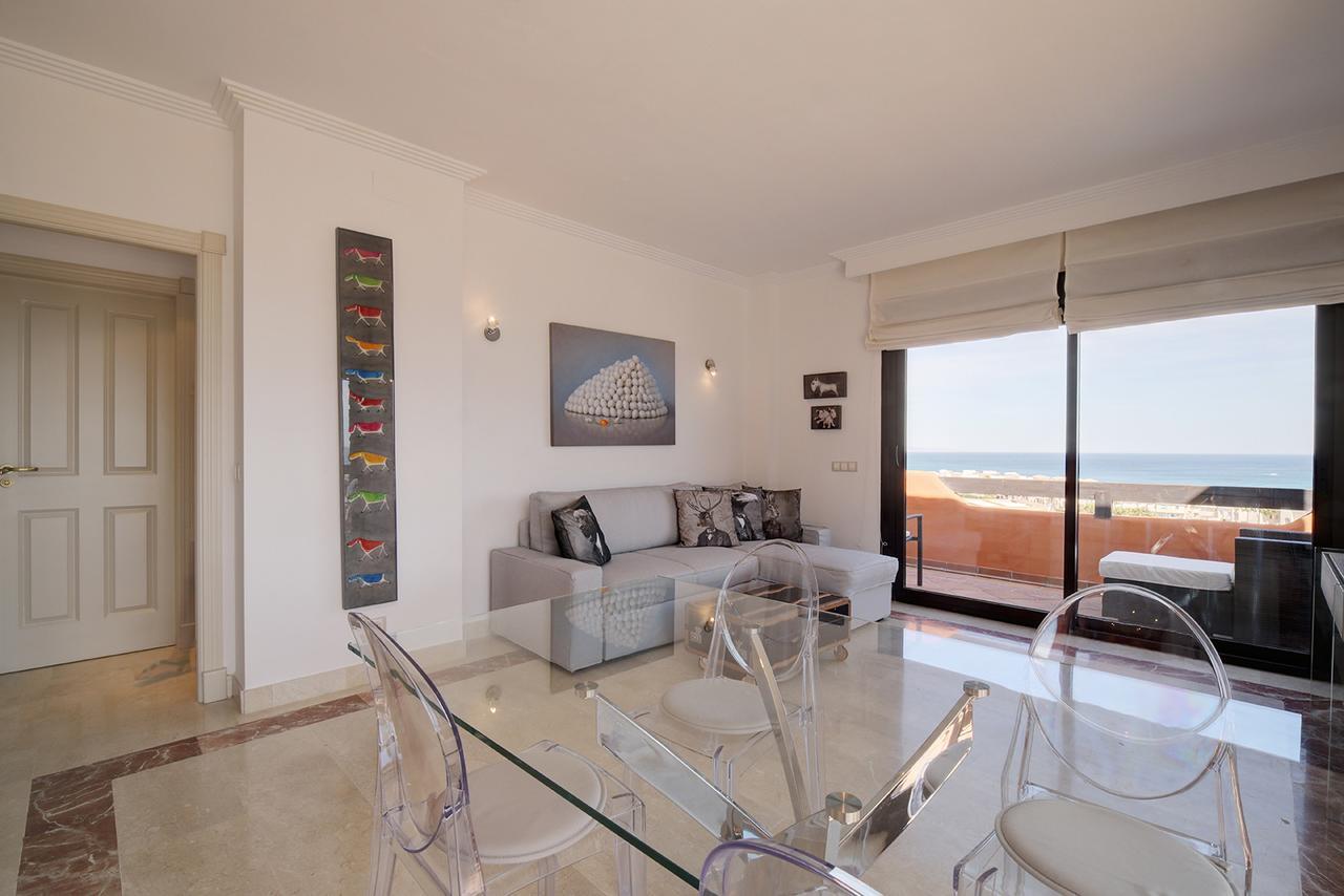 Ferienwohnung Jardines De Nueva Galera Cozy Penthouse Estepona Exterior foto